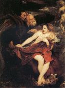 Anthony Van Dyck Susanna and  the Elders oil painting